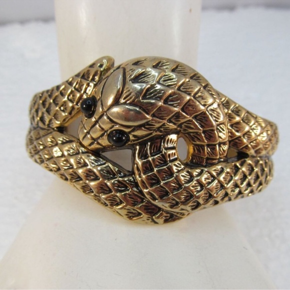 Jewelry - Gold Snake Cuff Bracelet